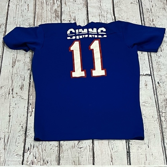 Vintage Phil Simms New York Giants NFL Football Rawlings Sports Jersey - Picture 2 of 7